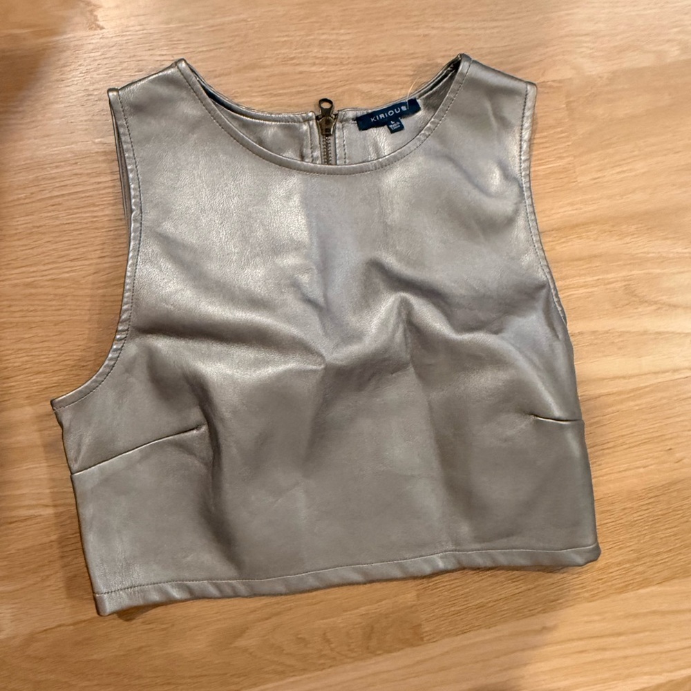 Kirious Leather Tank Too